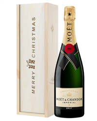 Moet Champagne Christmas Gift